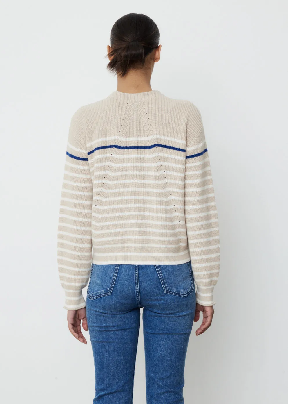 Ann Striped Cardigan