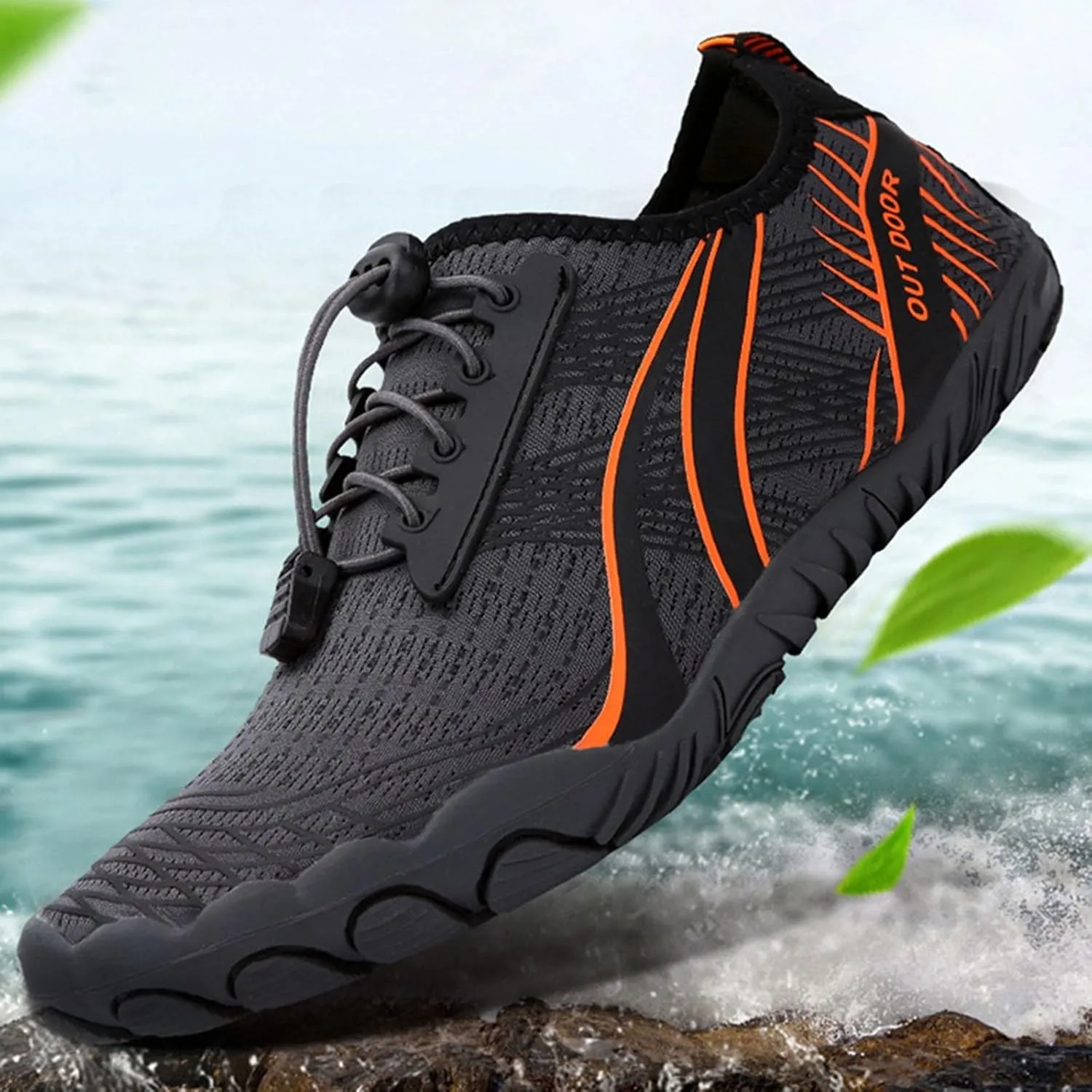 Aqua Water Shoes Quick Dry Barefoot for Women Men Beach Swim Pool Surf Yoga Hiking Lightweight Non Slip Breathable Outdoor Sports