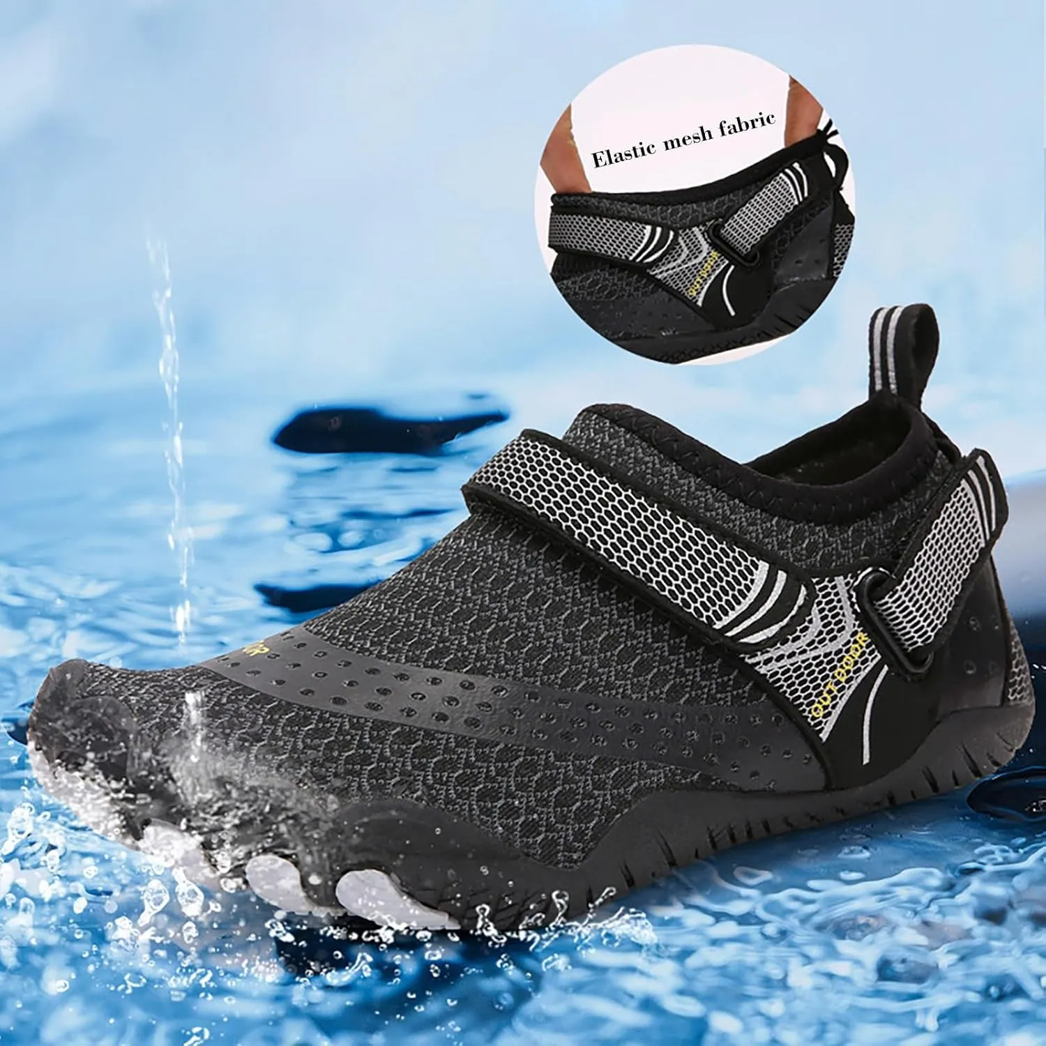 Aqua Water Shoes Quick Dry Barefoot for Women Men Beach Swim Pool Surf Yoga Hiking Lightweight Non Slip Breathable Outdoor Sports