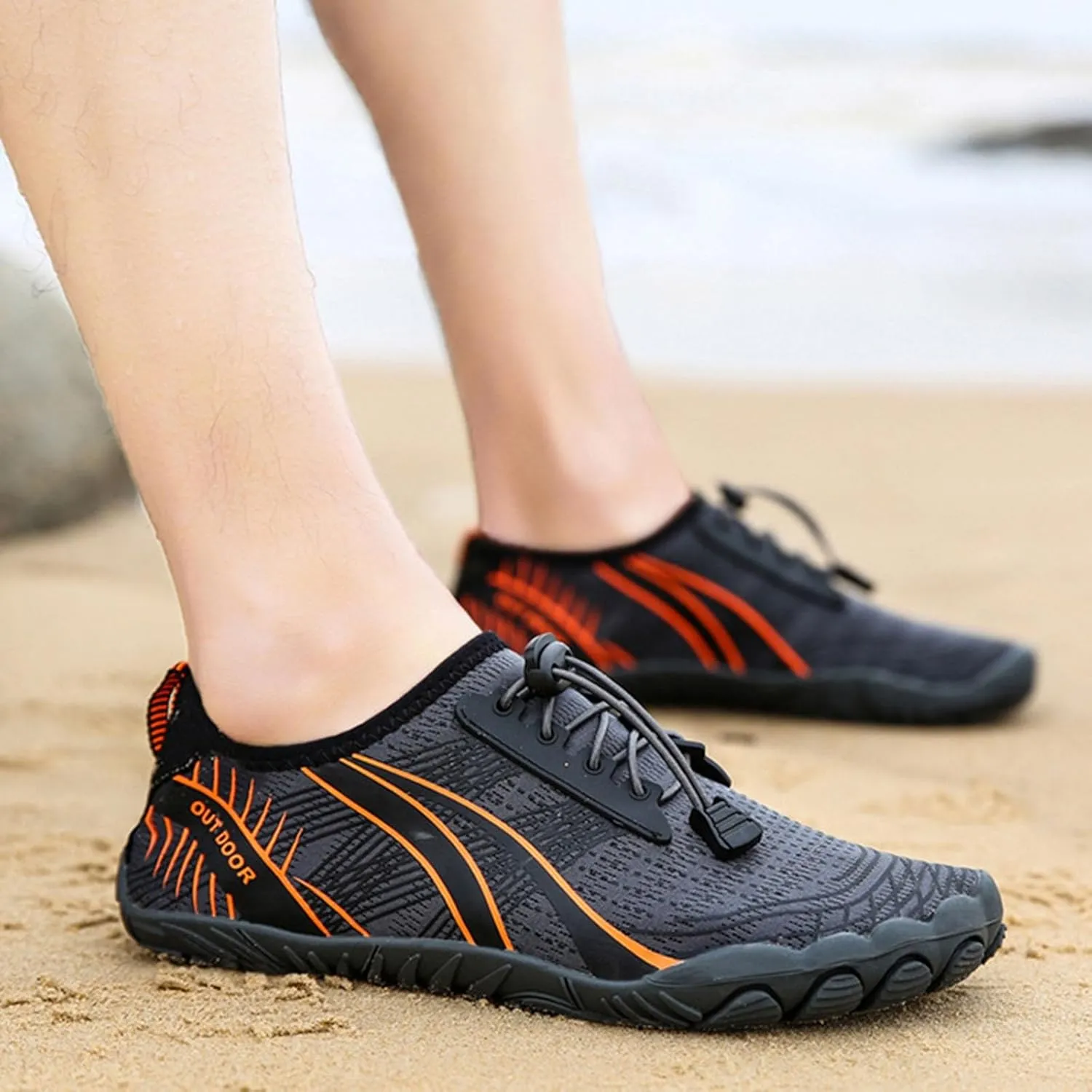 Aqua Water Shoes Quick Dry Barefoot for Women Men Beach Swim Pool Surf Yoga Hiking Lightweight Non Slip Breathable Outdoor Sports