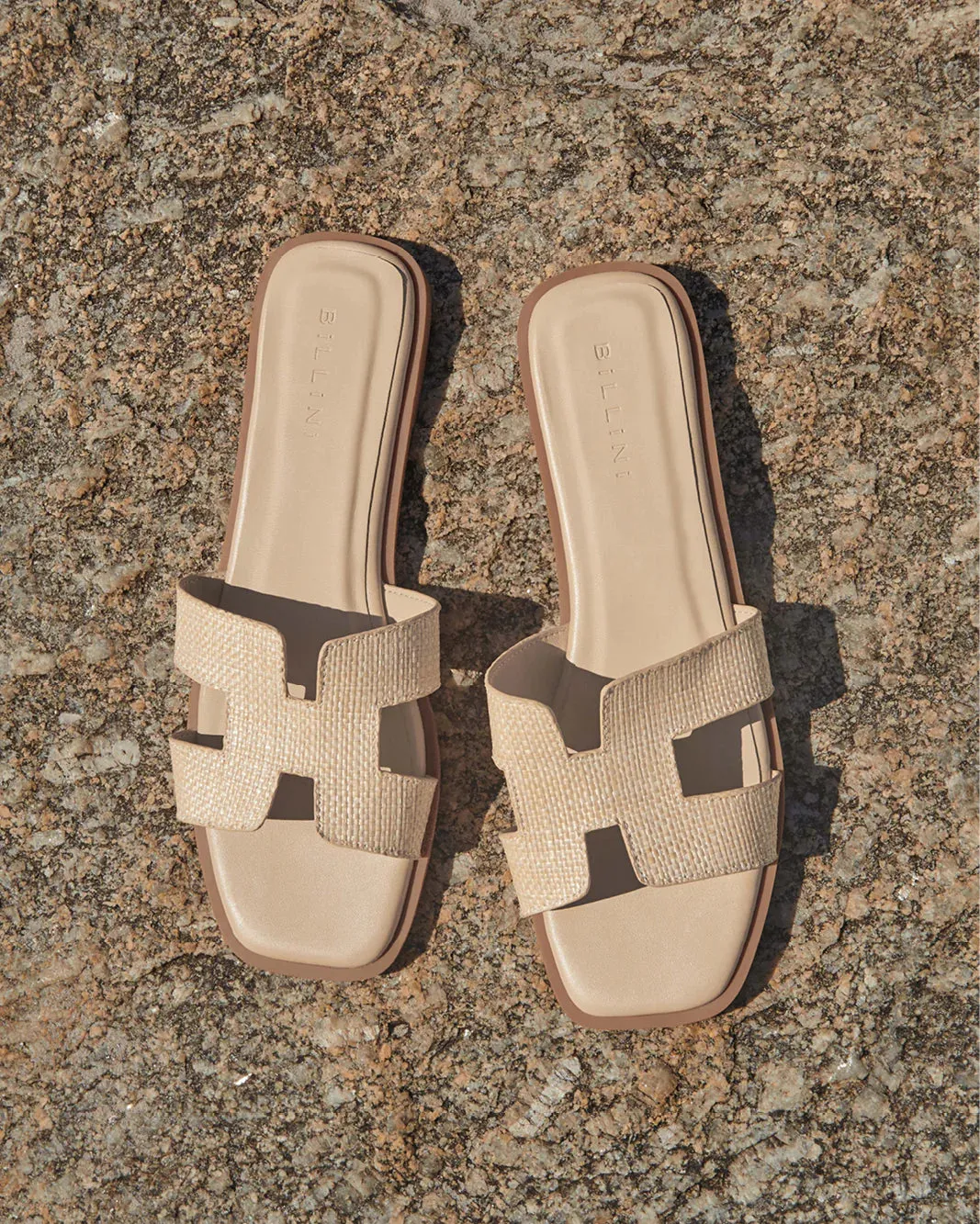 Billini Gordy Sandals - Natural Raffia