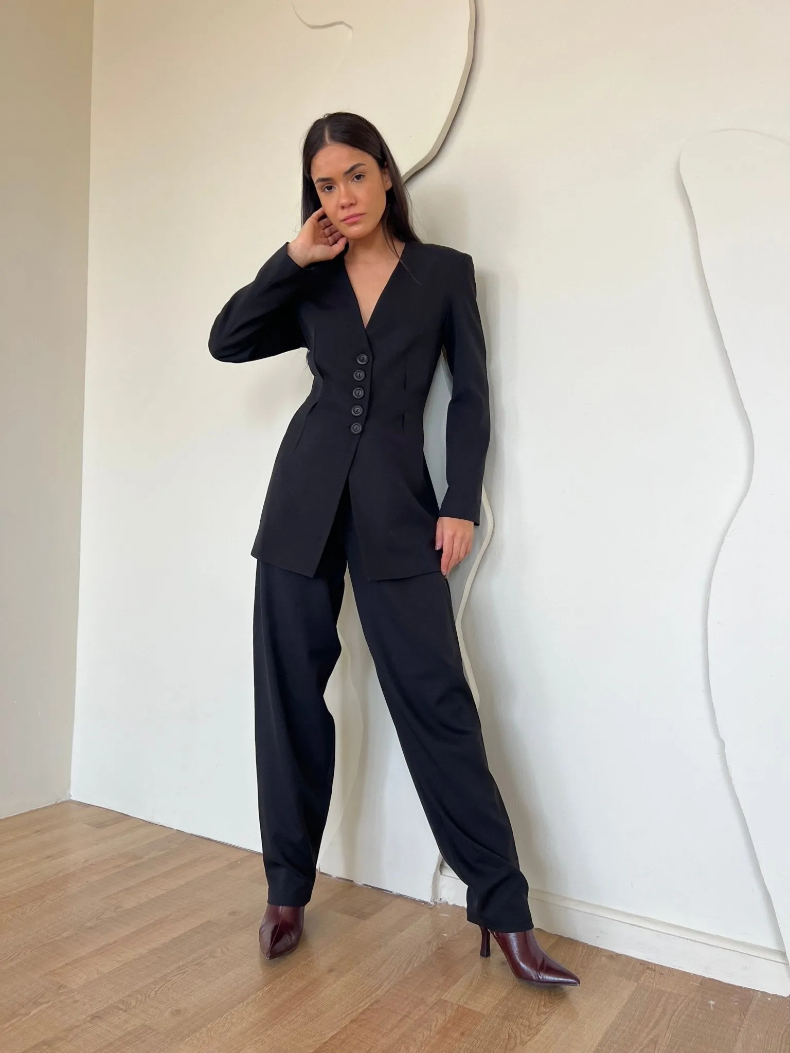 Black Balloon Formal Pants