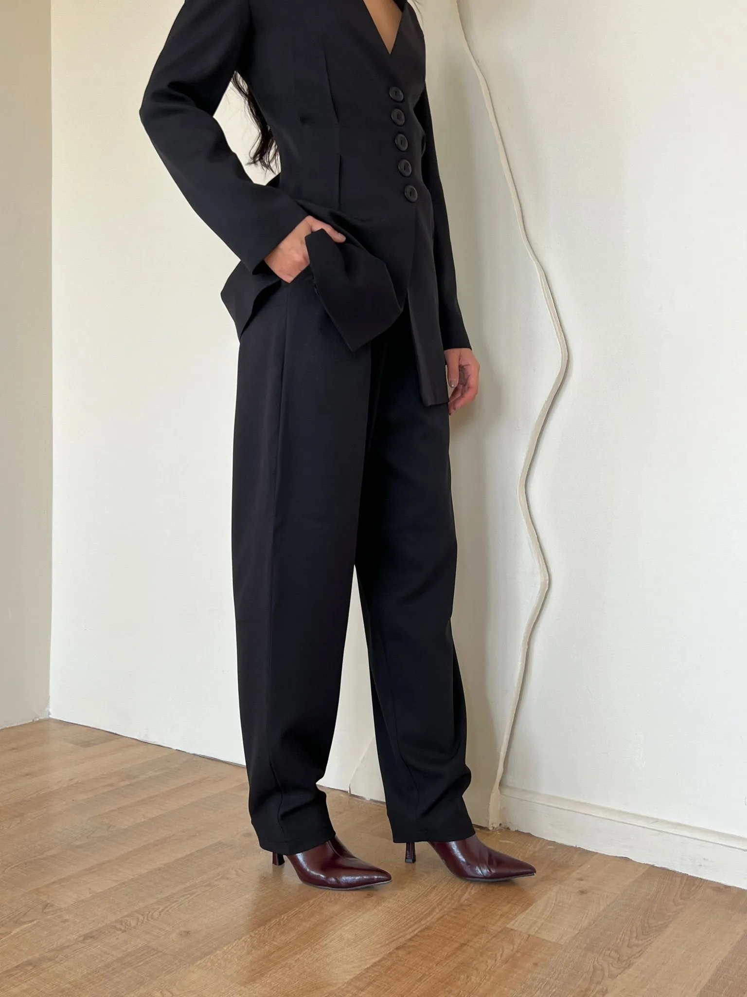 Black Balloon Formal Pants