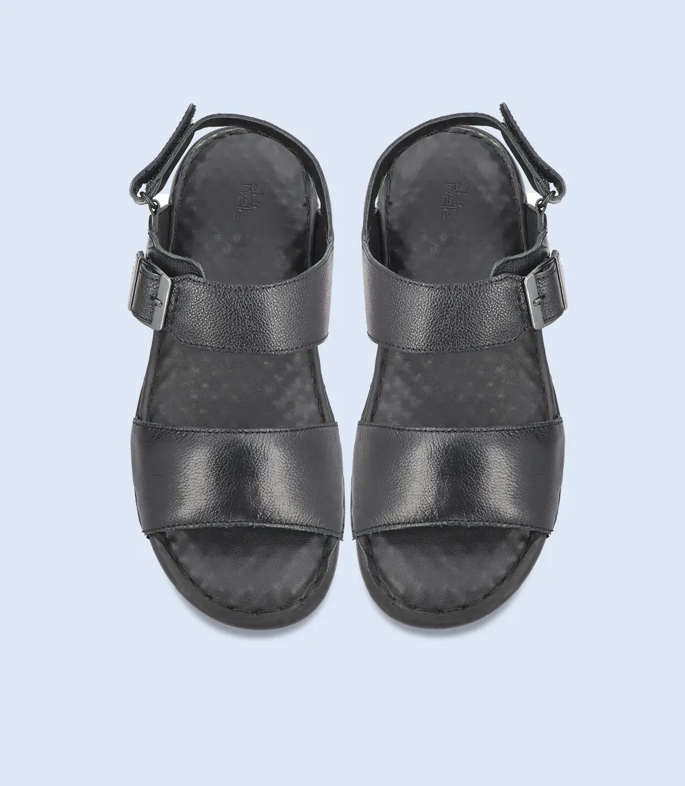 BM6217-BLACK-MEN Comfort Sandal