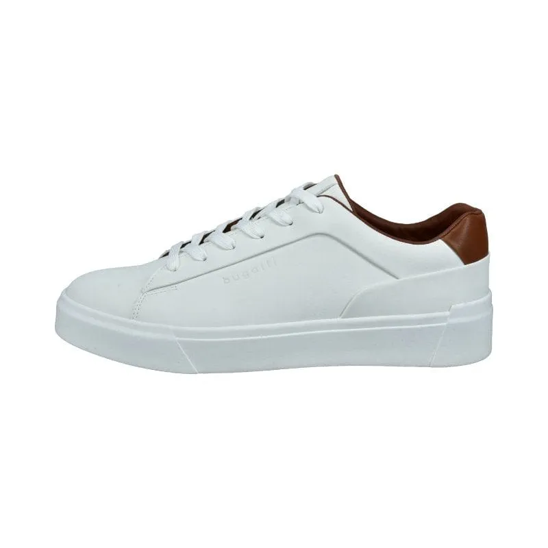 Bugatti Mens Off-White Sneaker 324-AMU01