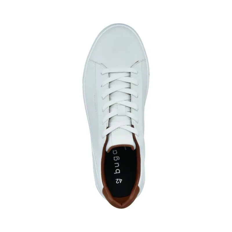 Bugatti Mens Off-White Sneaker 324-AMU01