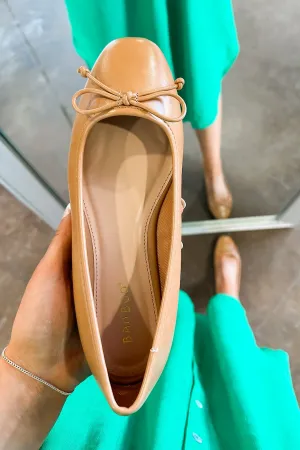 Chic Mindset Bow Accent Ballet Flats