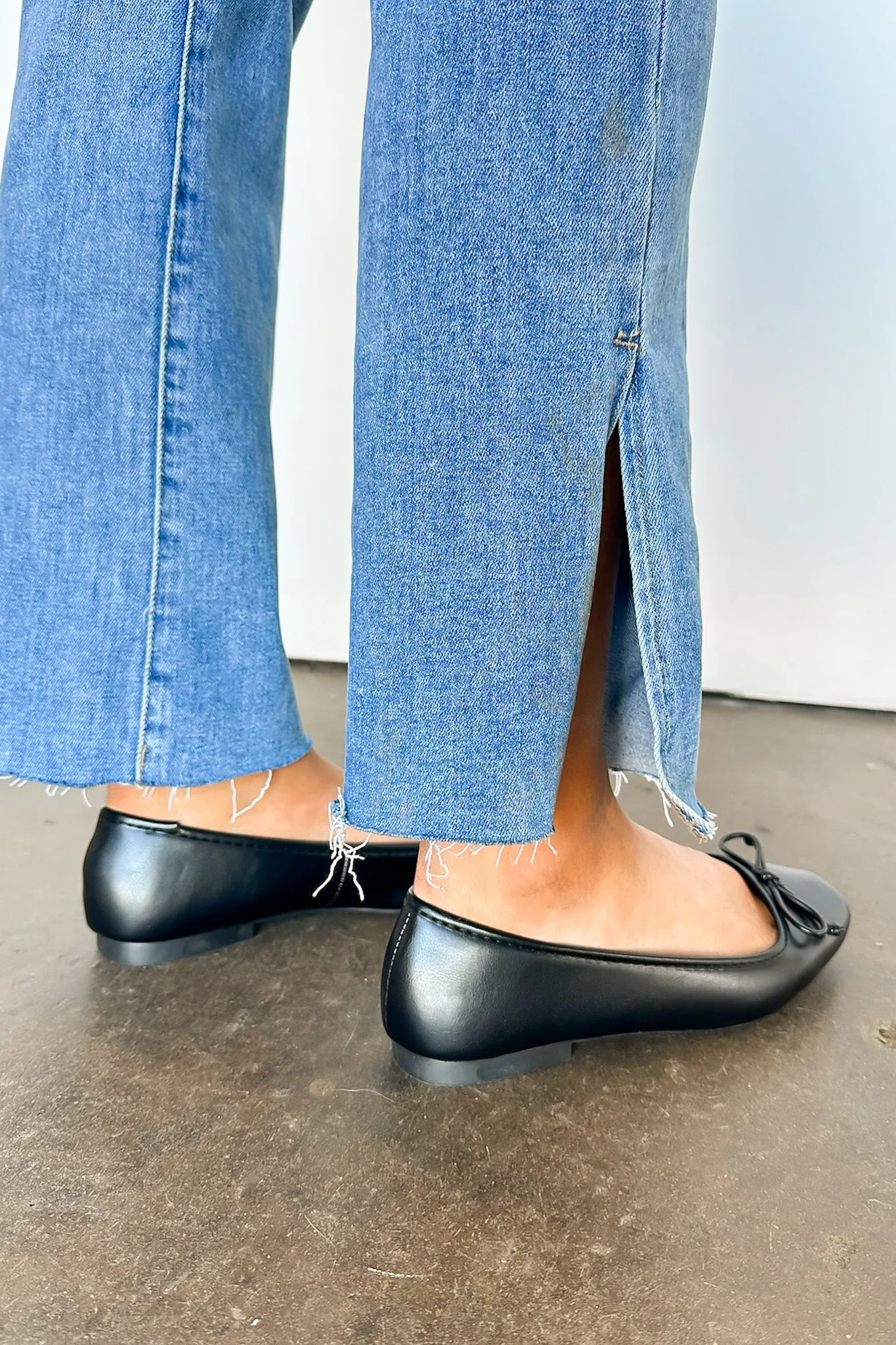 Chic Mindset Bow Accent Ballet Flats
