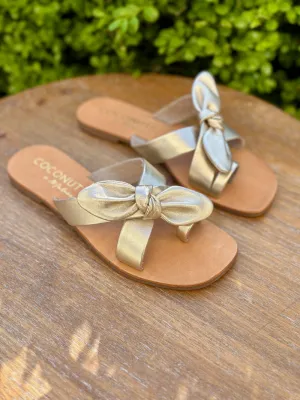 Coconuts by Matisse Vaughn Sandal - Gold