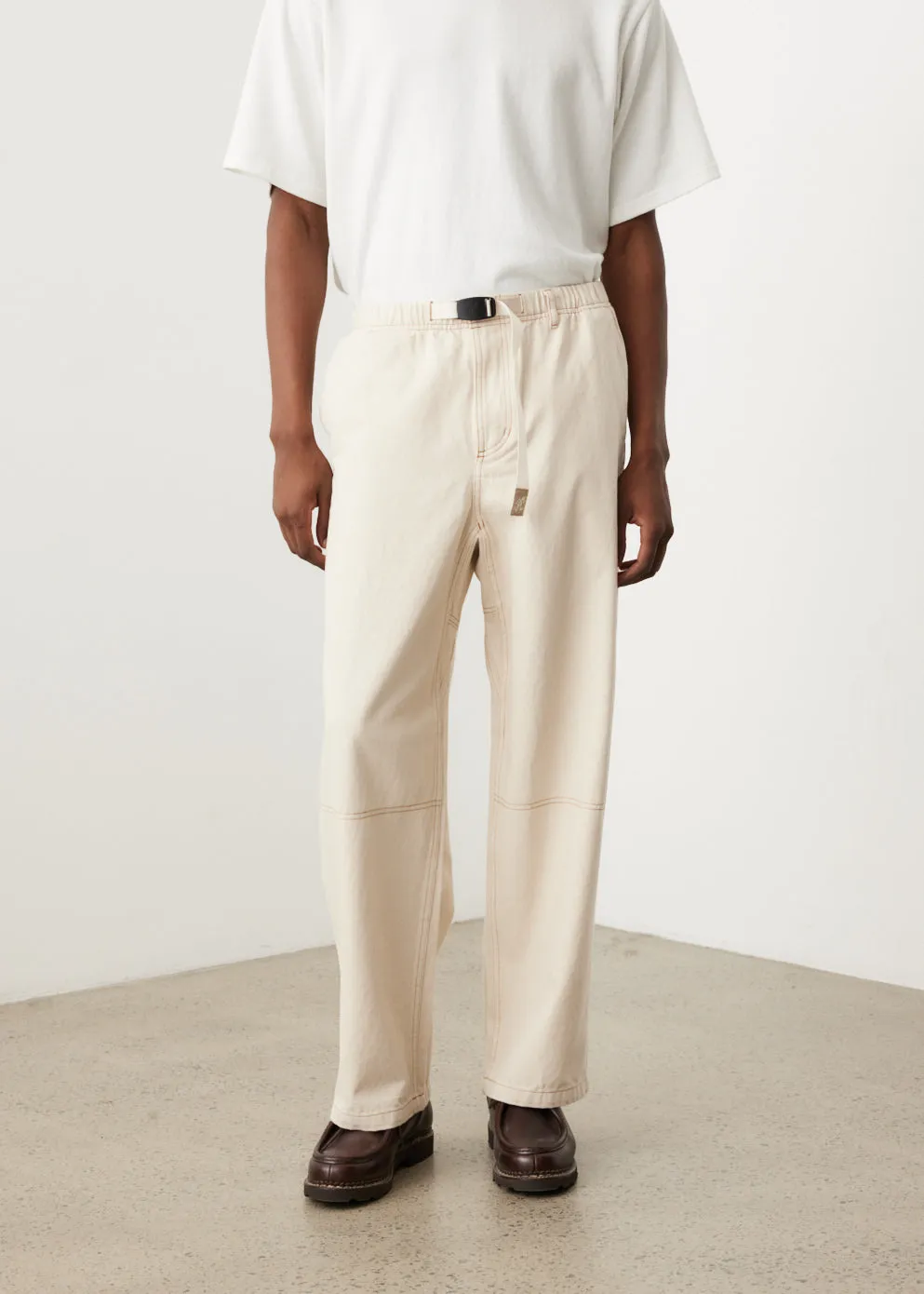 Denim Wide Pants