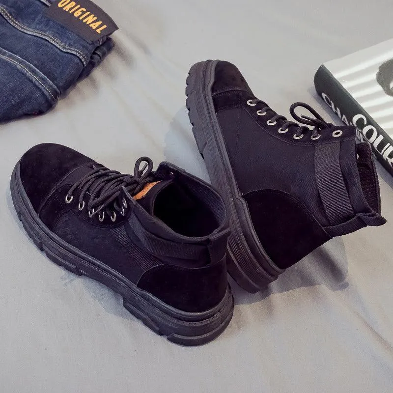 Desert Tide Shoes Breathable Canvas Men's Shoes