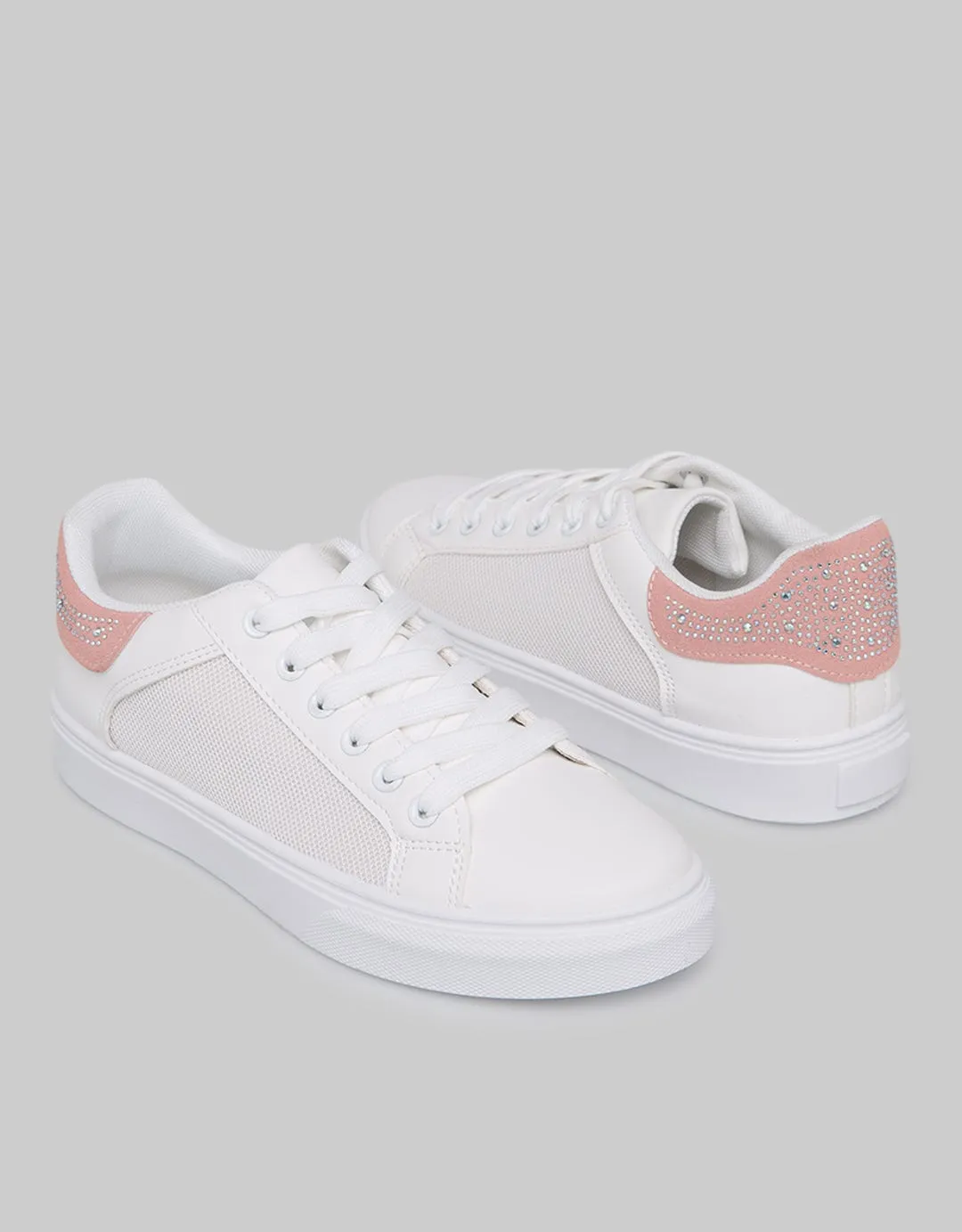 Details Beads Sneakers Woman