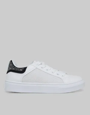 Details Beads Sneakers Woman