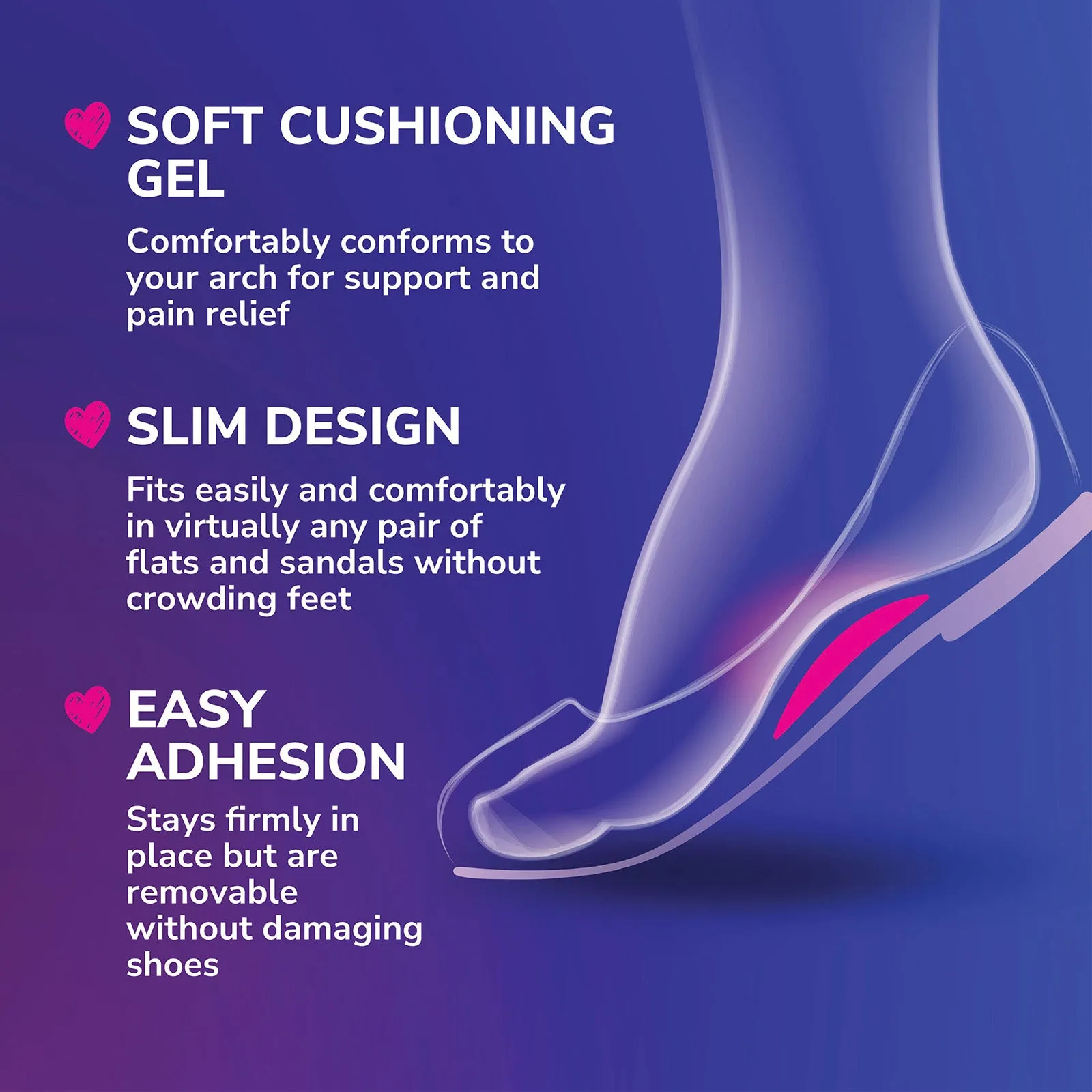Dr.Scholl's Love Your Flats & Sandals Arch Cushion 3s