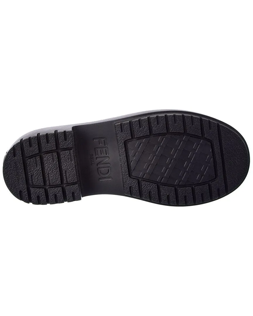 FENDI Fendigraphy Leather Loafer