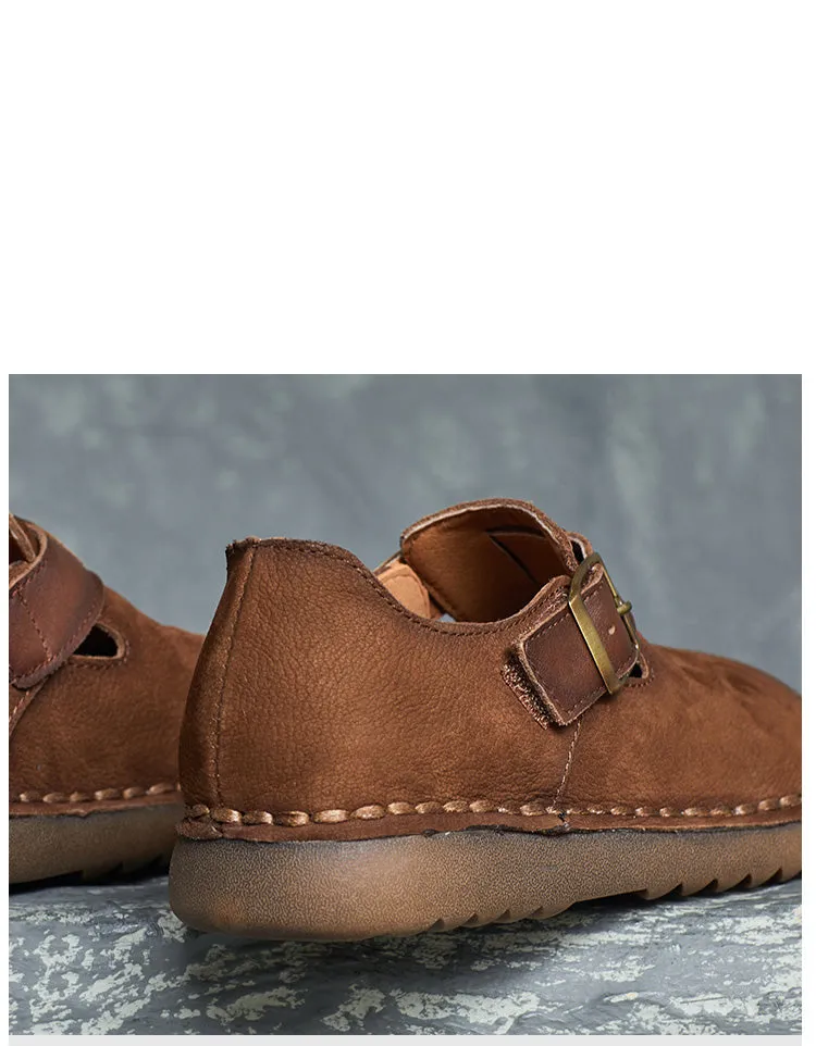Handmade Soft Leather Comfortable Clogs for Women