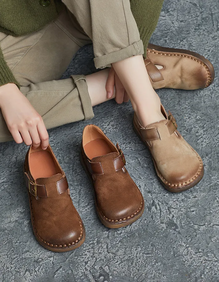 Handmade Soft Leather Comfortable Clogs for Women