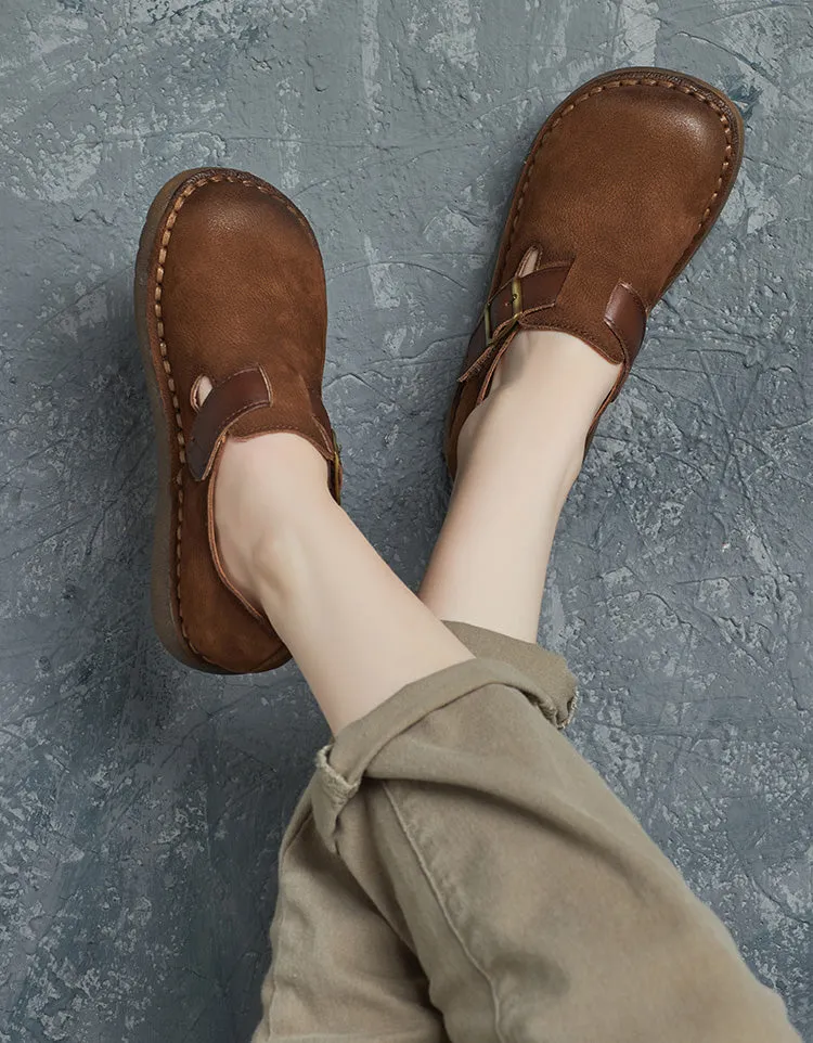Handmade Soft Leather Comfortable Clogs for Women