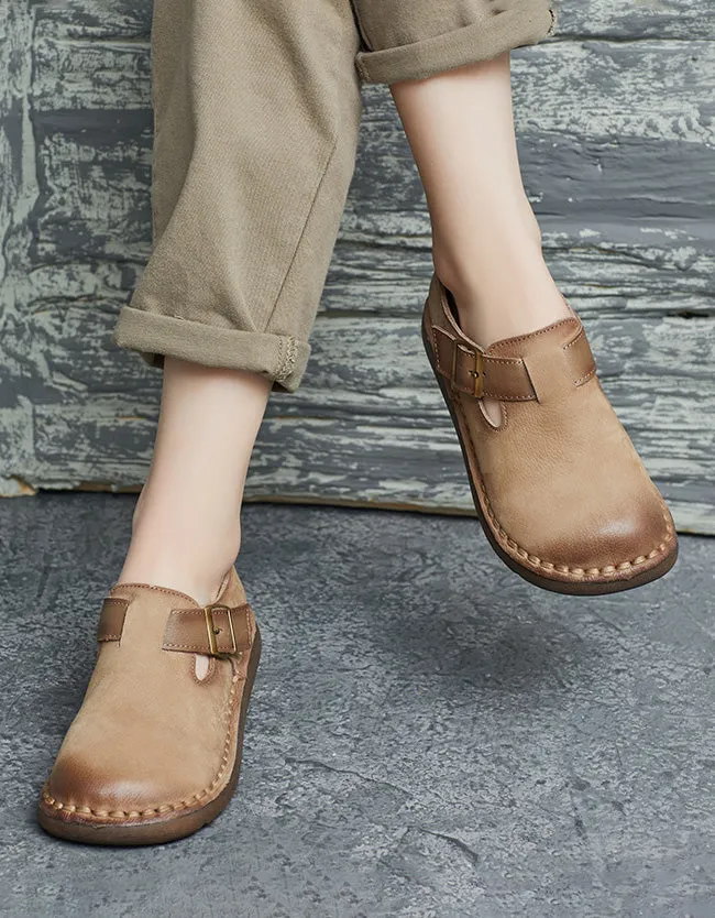 Handmade Soft Leather Comfortable Clogs for Women