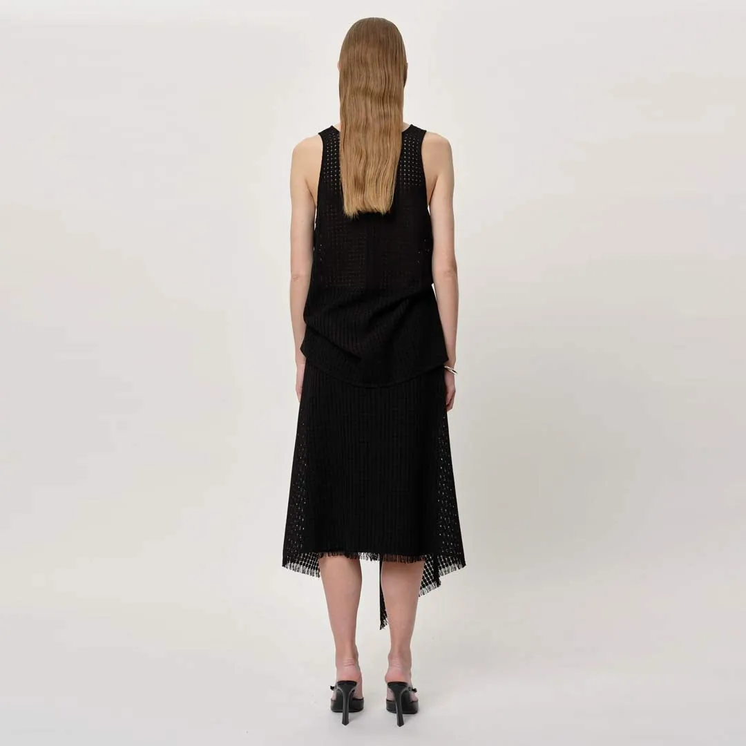 HERSKIND Yoko nederdel - sort