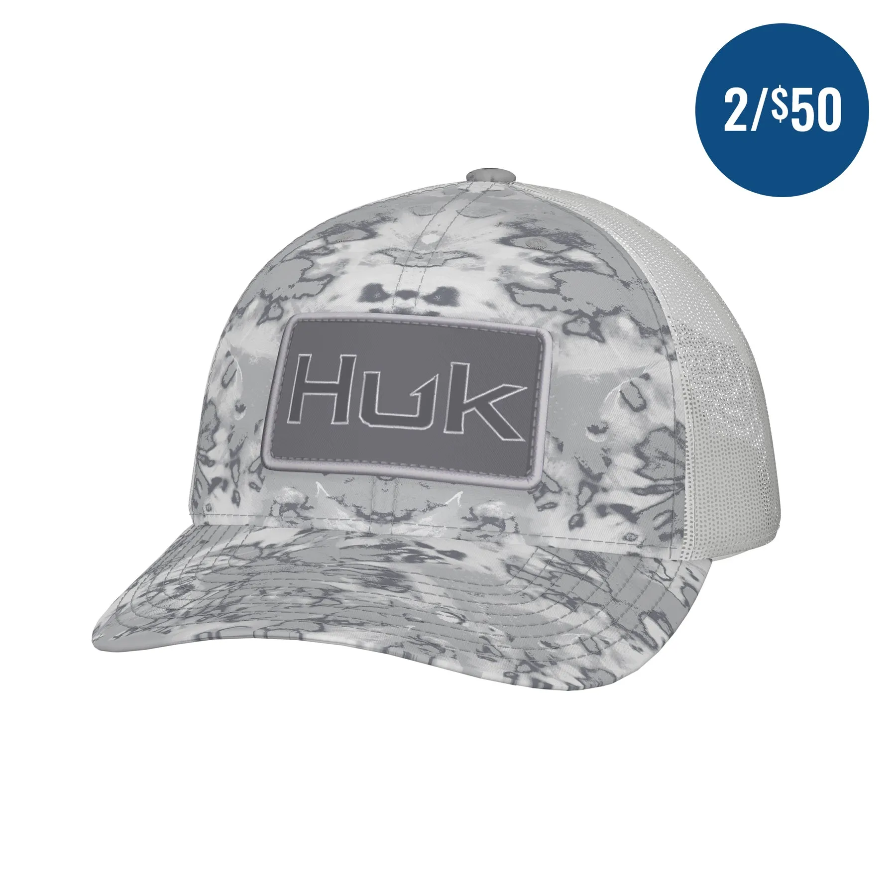 Huk Fin Flats Trucker Hat