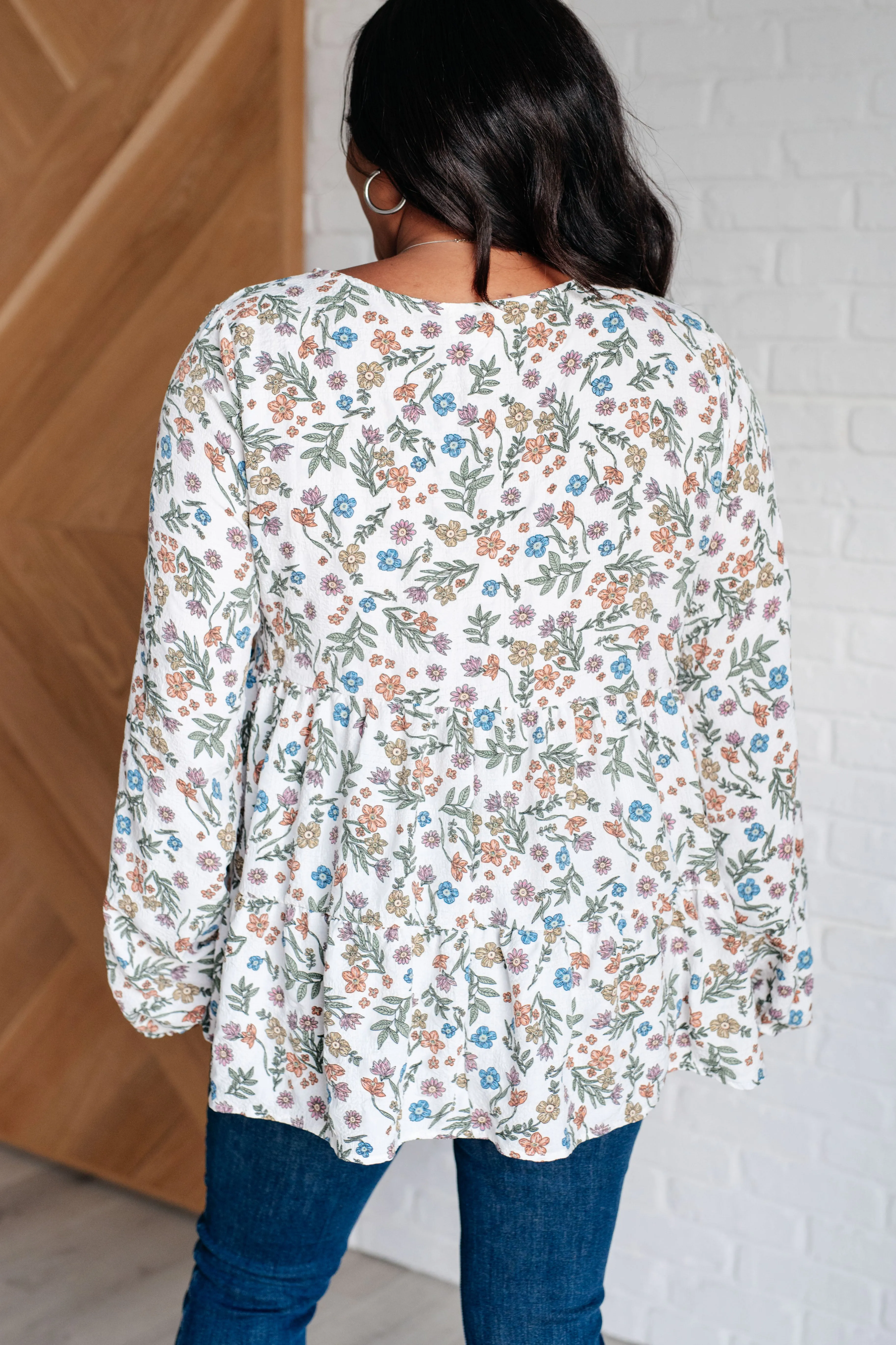 I Think I Can V-Neck Floral Top - 9/13/2024