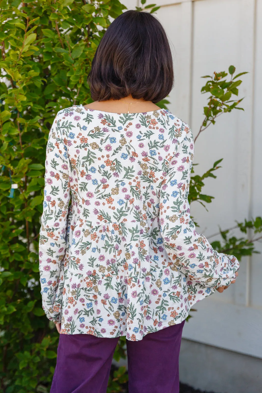 I Think I Can V-Neck Floral Top - 9/13/2024