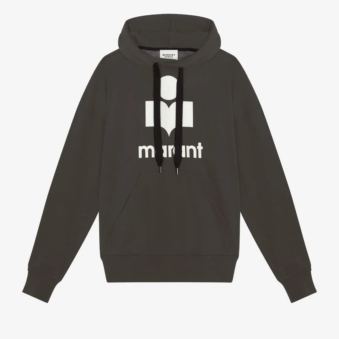 ISABEL MARANT Mansel logo hoodie - sort