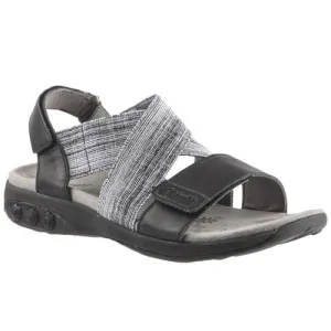 Jessica Leather Cross Strap Therafit