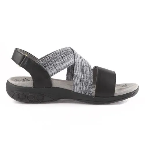 Jessica Leather Cross Strap Therafit