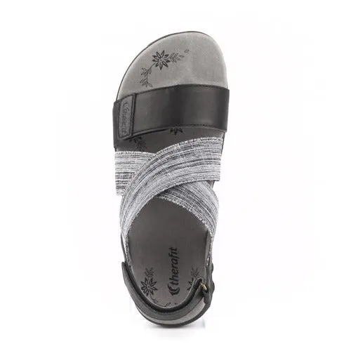 Jessica Leather Cross Strap Therafit