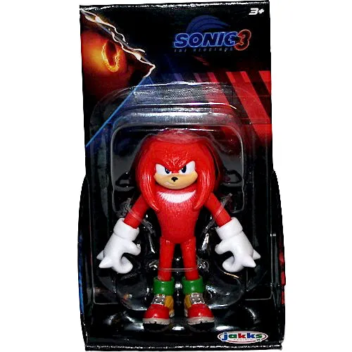 Knuckles Sonic 3 Articulated Collectable Action Figure 2.5"
