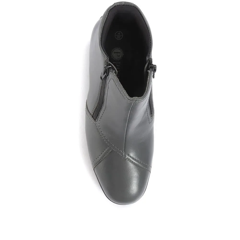 Leather Ladies Ankle Boots - HSKEMP1811 / 146 311