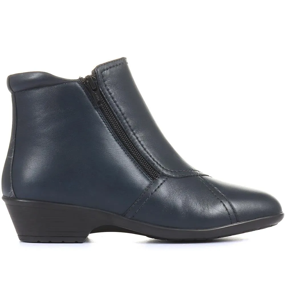 Leather Ladies Ankle Boots - HSKEMP1811 / 146 311