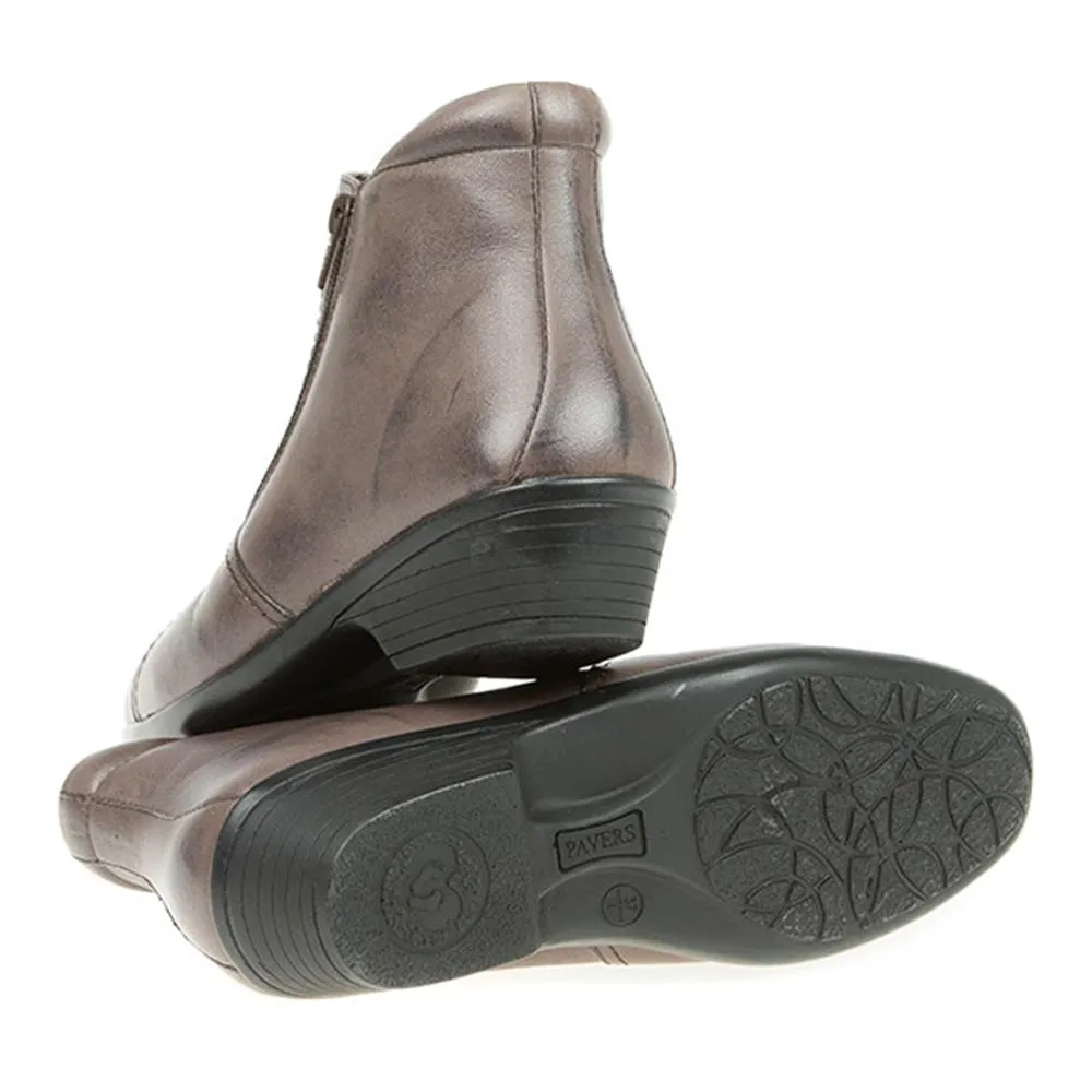 Leather Ladies Ankle Boots - HSKEMP1811 / 146 311