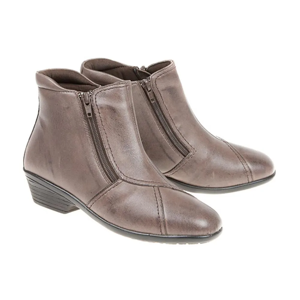 Leather Ladies Ankle Boots - HSKEMP1811 / 146 311