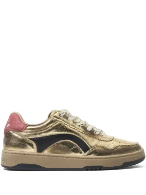 leather sneakers