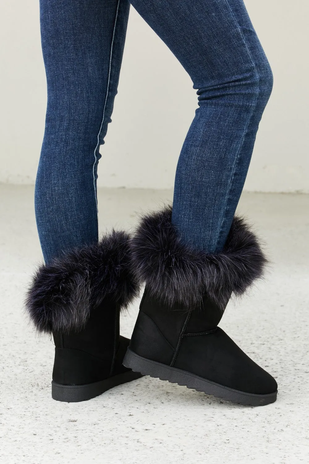 Legend Snowed In Faux Fur Mid-Calf Boots