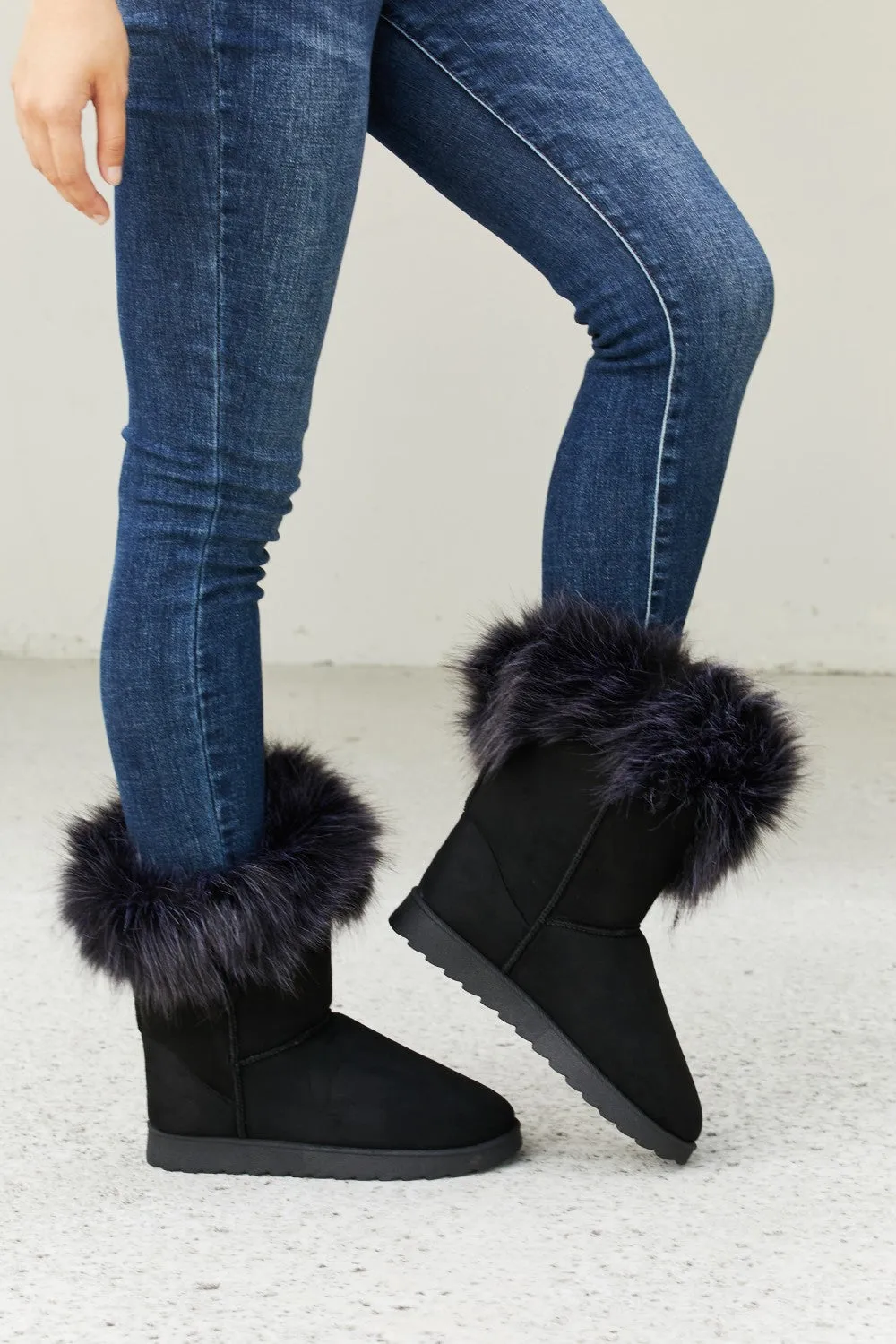 Legend Snowed In Faux Fur Mid-Calf Boots