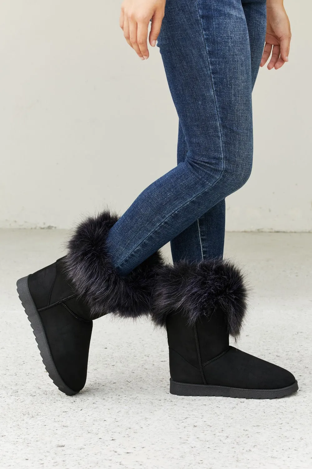 Legend Snowed In Faux Fur Mid-Calf Boots
