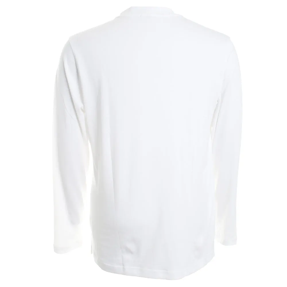 Long Sleeve High Crew Neck Tee