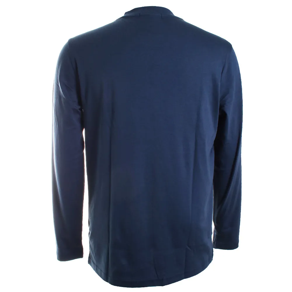 Long Sleeve High Crew Neck Tee
