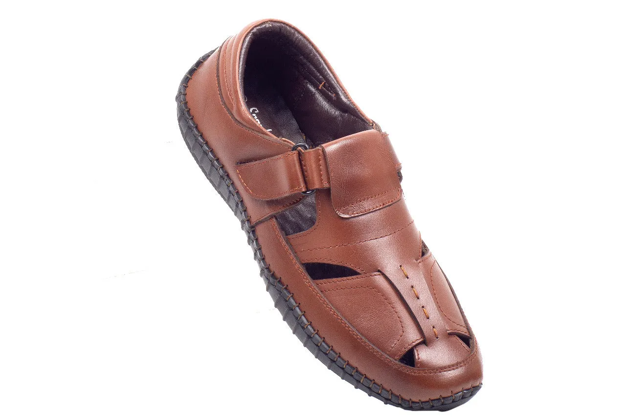 Mens leather fisherman sandal 996504