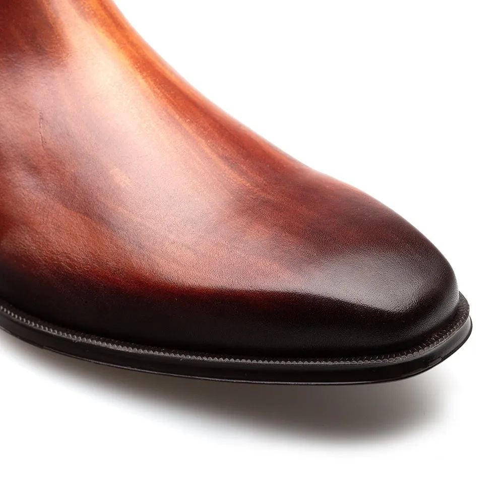 Mezlan Cervantes 21265 Men's Shoes Calf-Skin Leather Chelsea Boots (MZ3757)