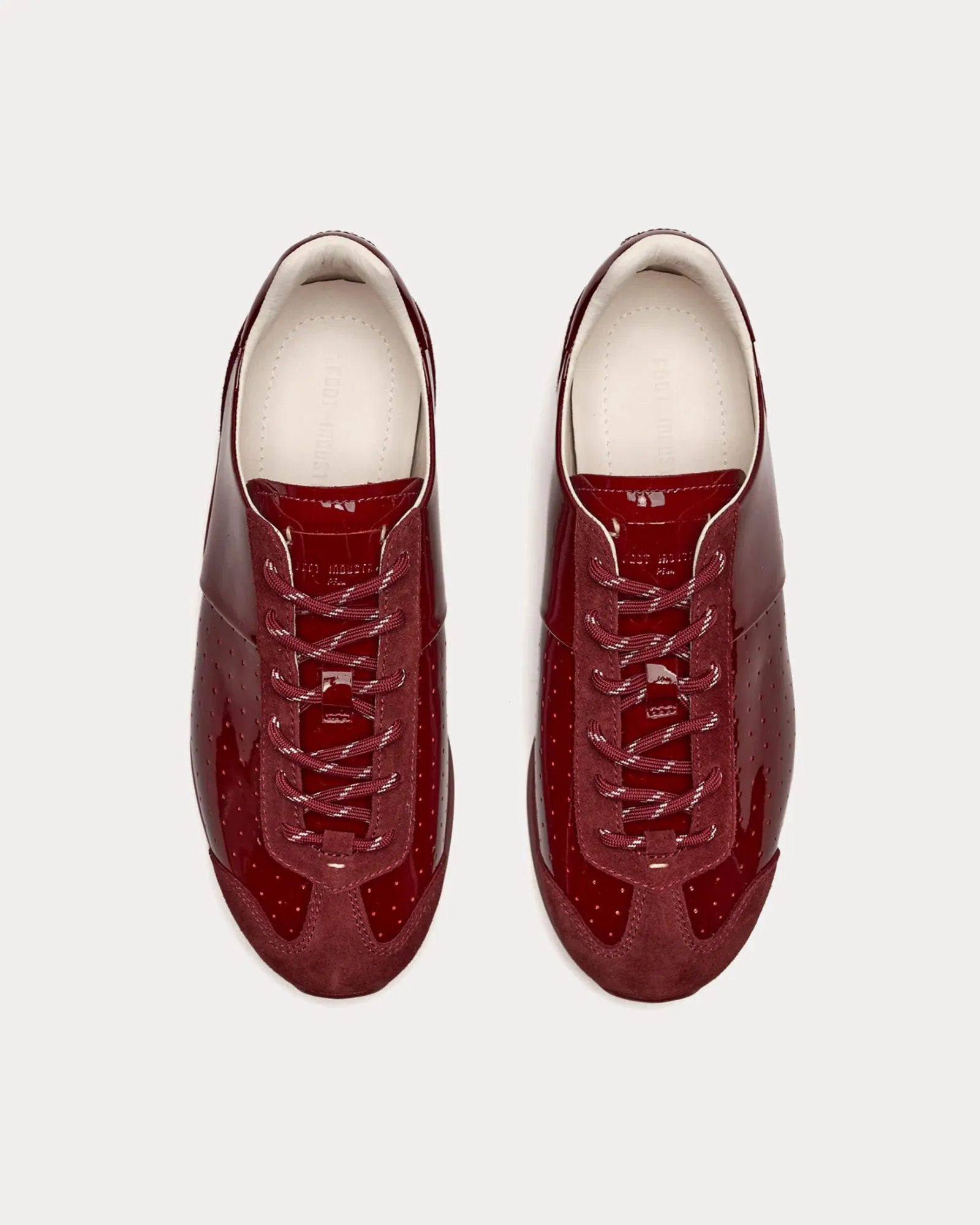 New Ballet Claret Low Top Sneakers