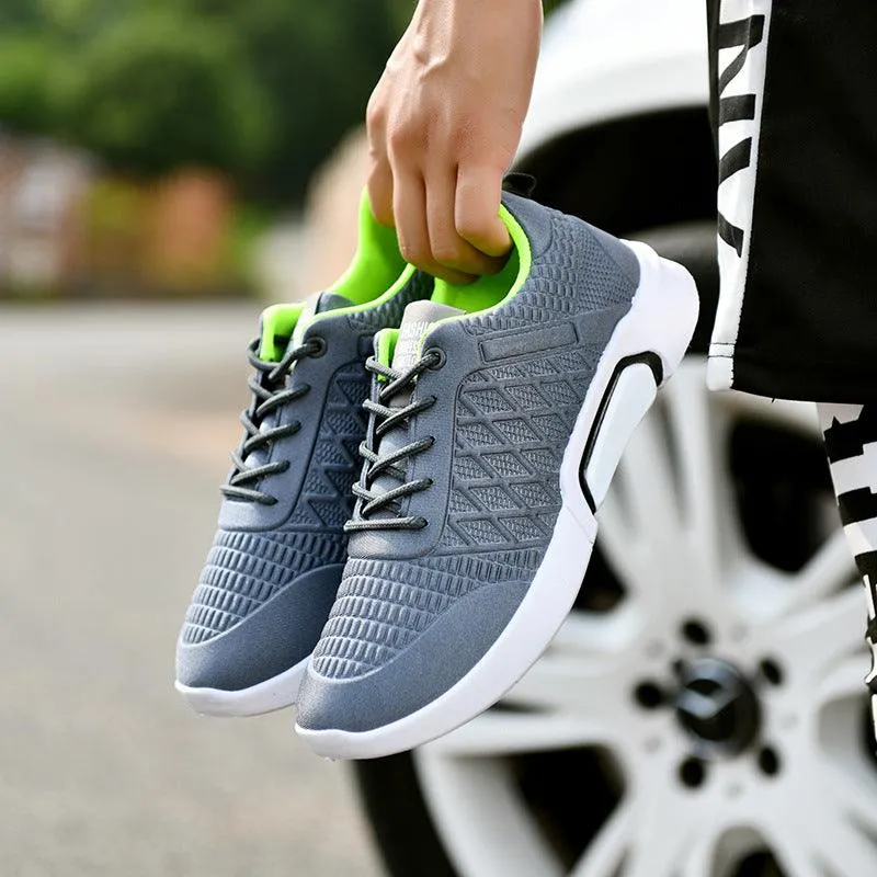 New Spring Sports Shoes, Three-color Optional Mesh Casual Fashion Shoes, Comfortable Outdoor Running Shoes