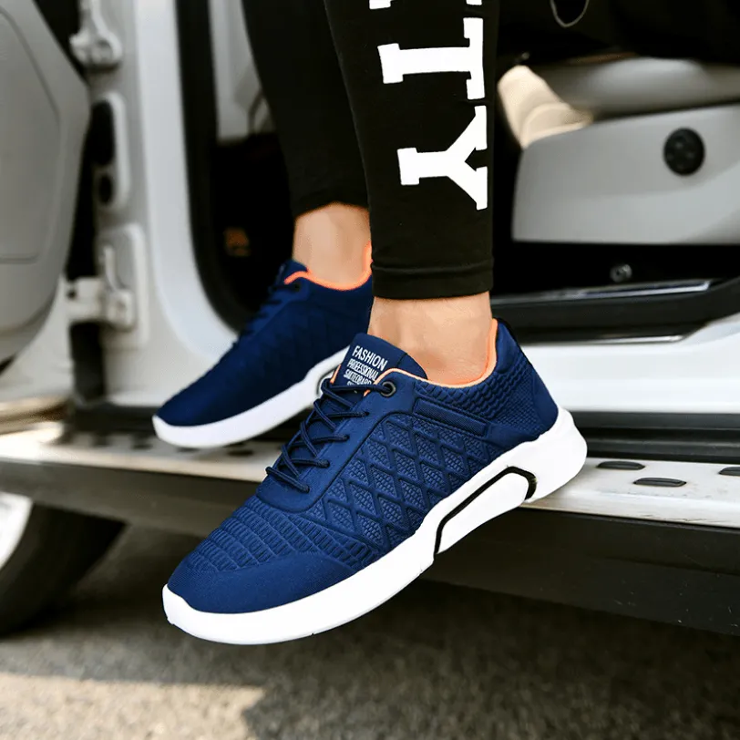 New Spring Sports Shoes, Three-color Optional Mesh Casual Fashion Shoes, Comfortable Outdoor Running Shoes