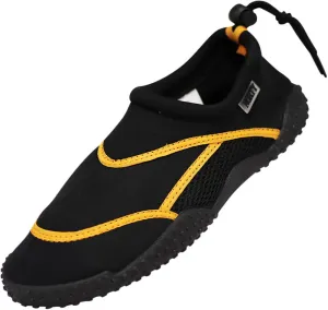 NORTY Big Kids 4-8 Black-Orange Watershoe 39464BK