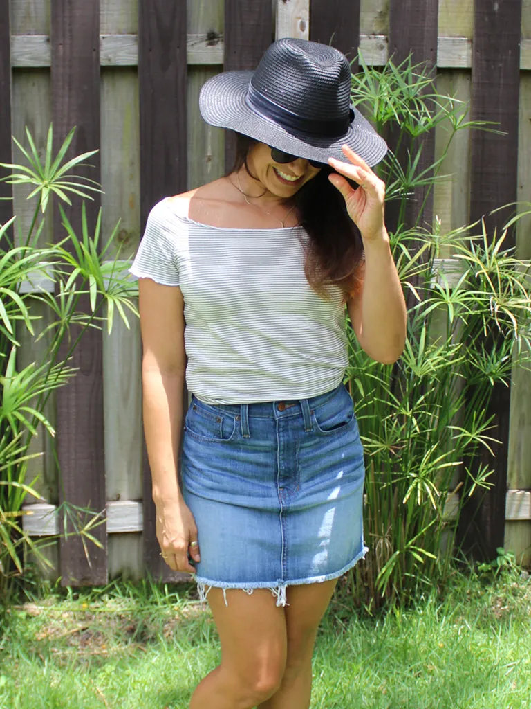 Organic Cotton Stripe Top