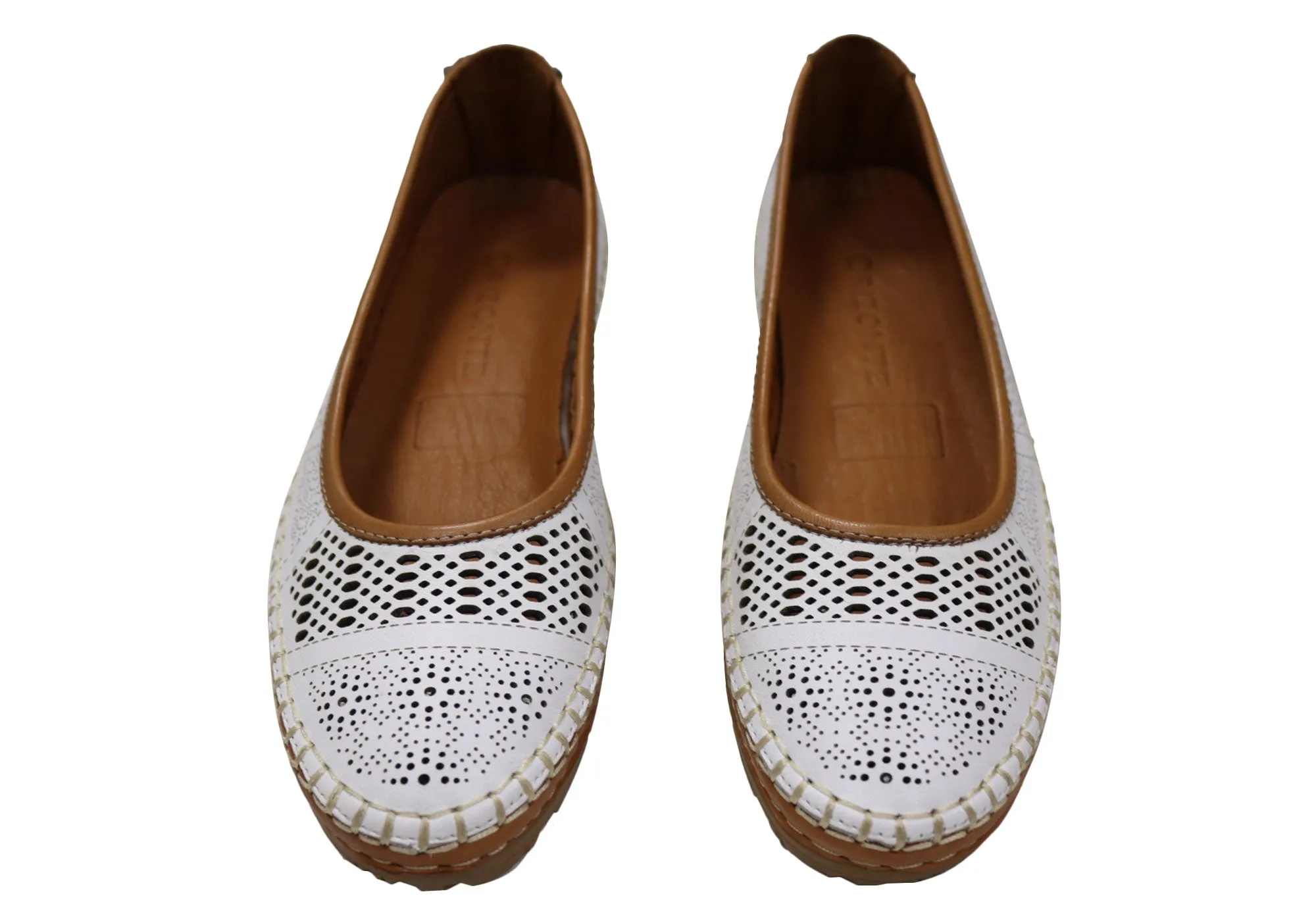 Orizonte Paige Womens European Comfortable Soft Leather Shoes